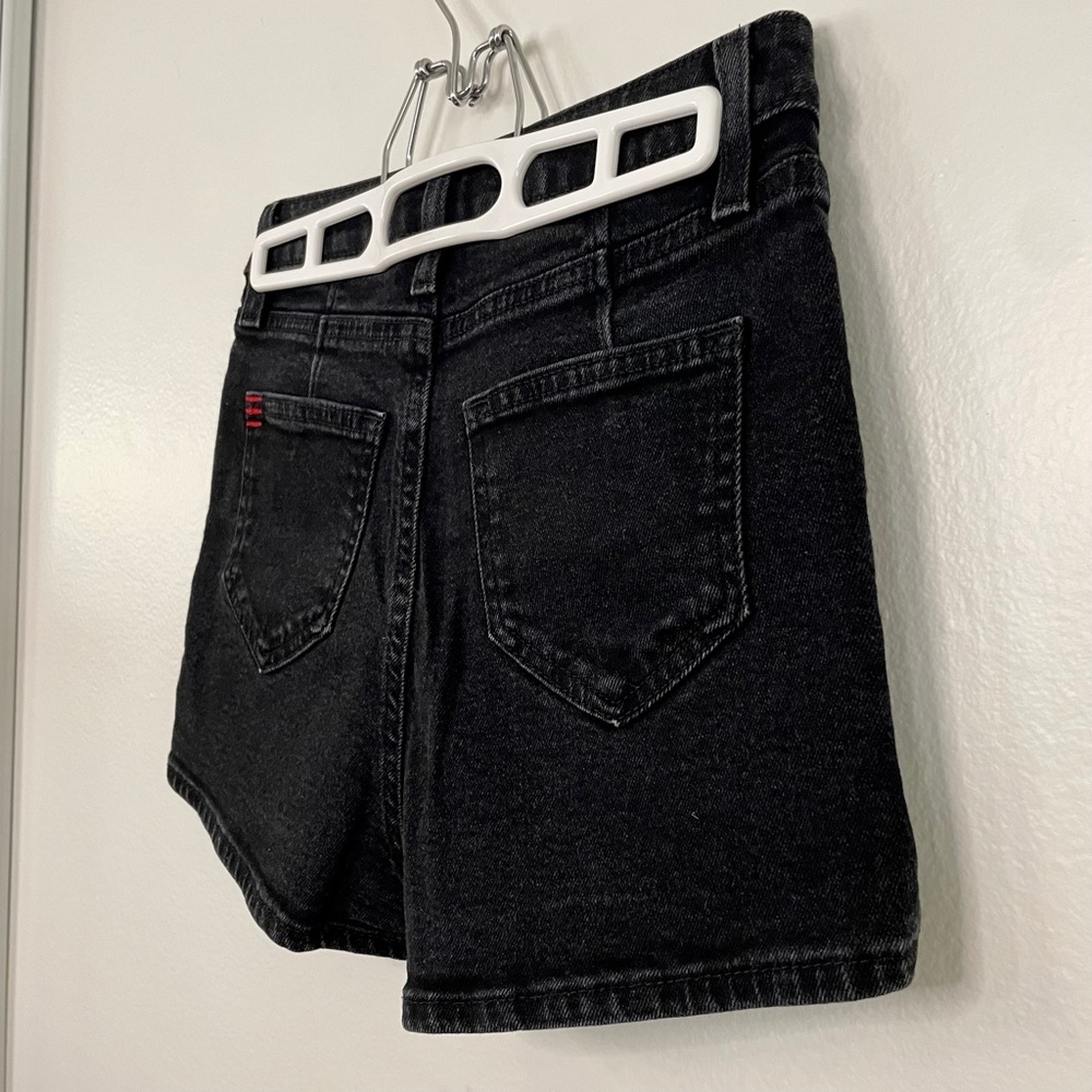 BDG High Waisted Black Denim Shorts - Picture 11 of 13